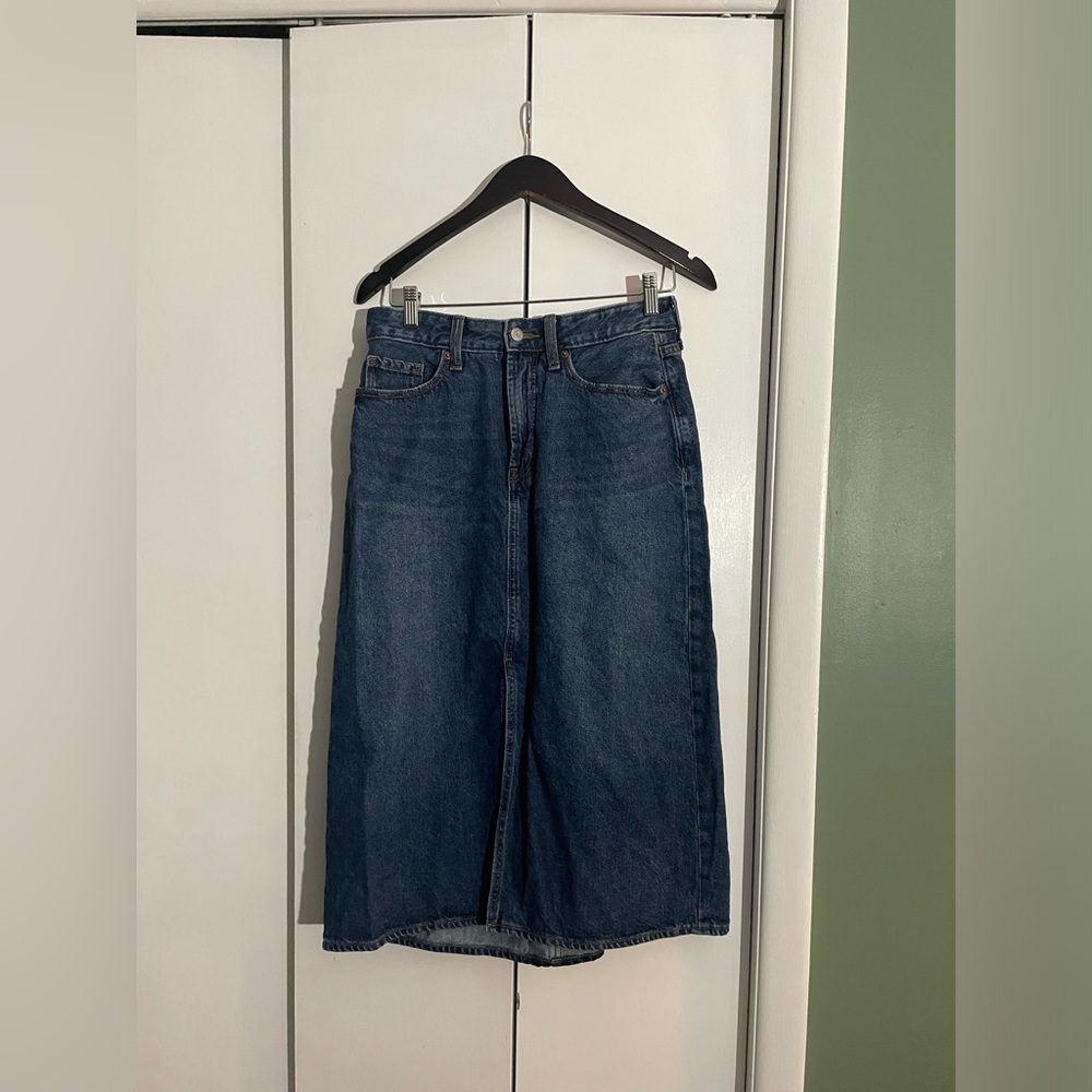 old Navy jean skirt
